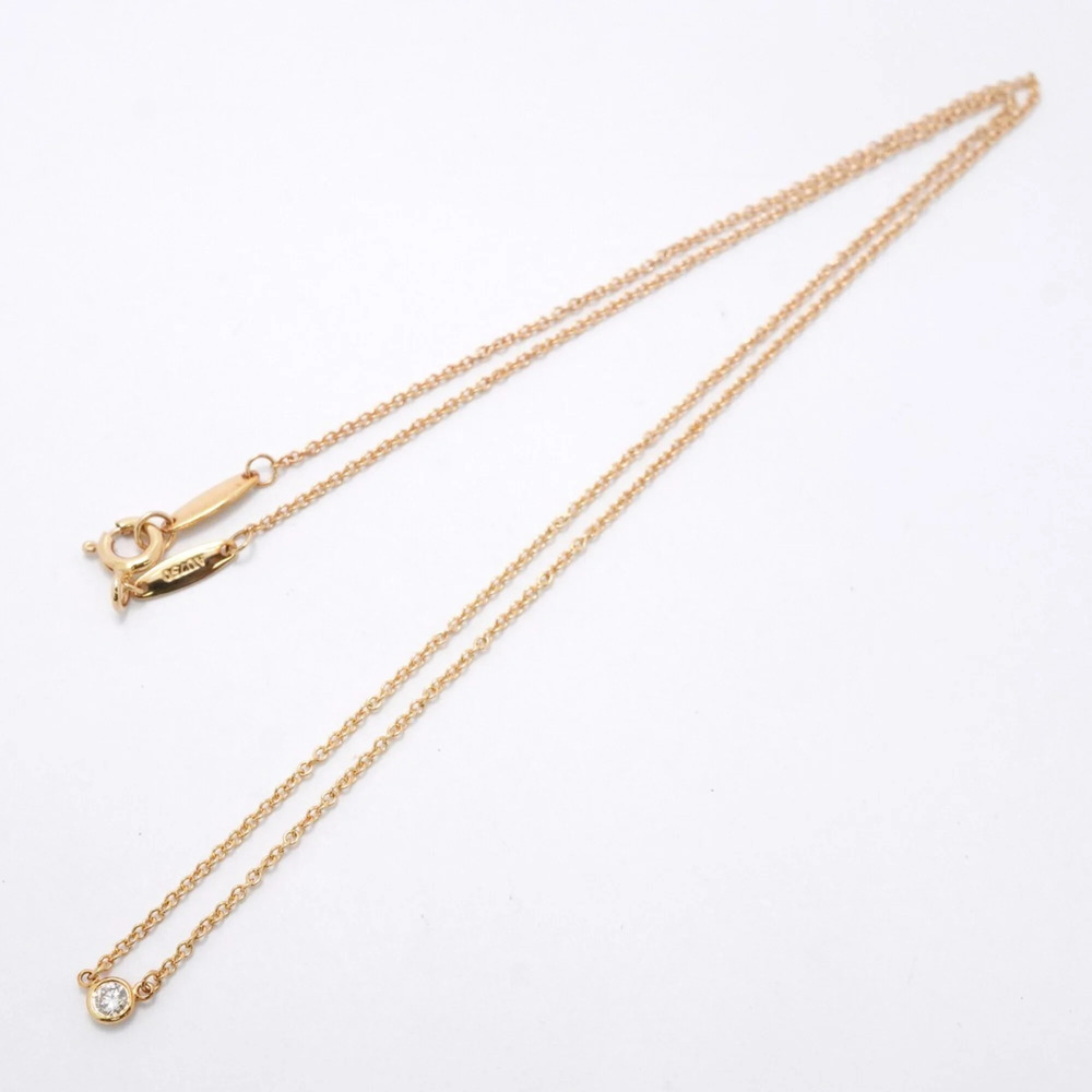 TIFFANY Authentic 18k Gold Diamond Necklace - Picture 3 of 8